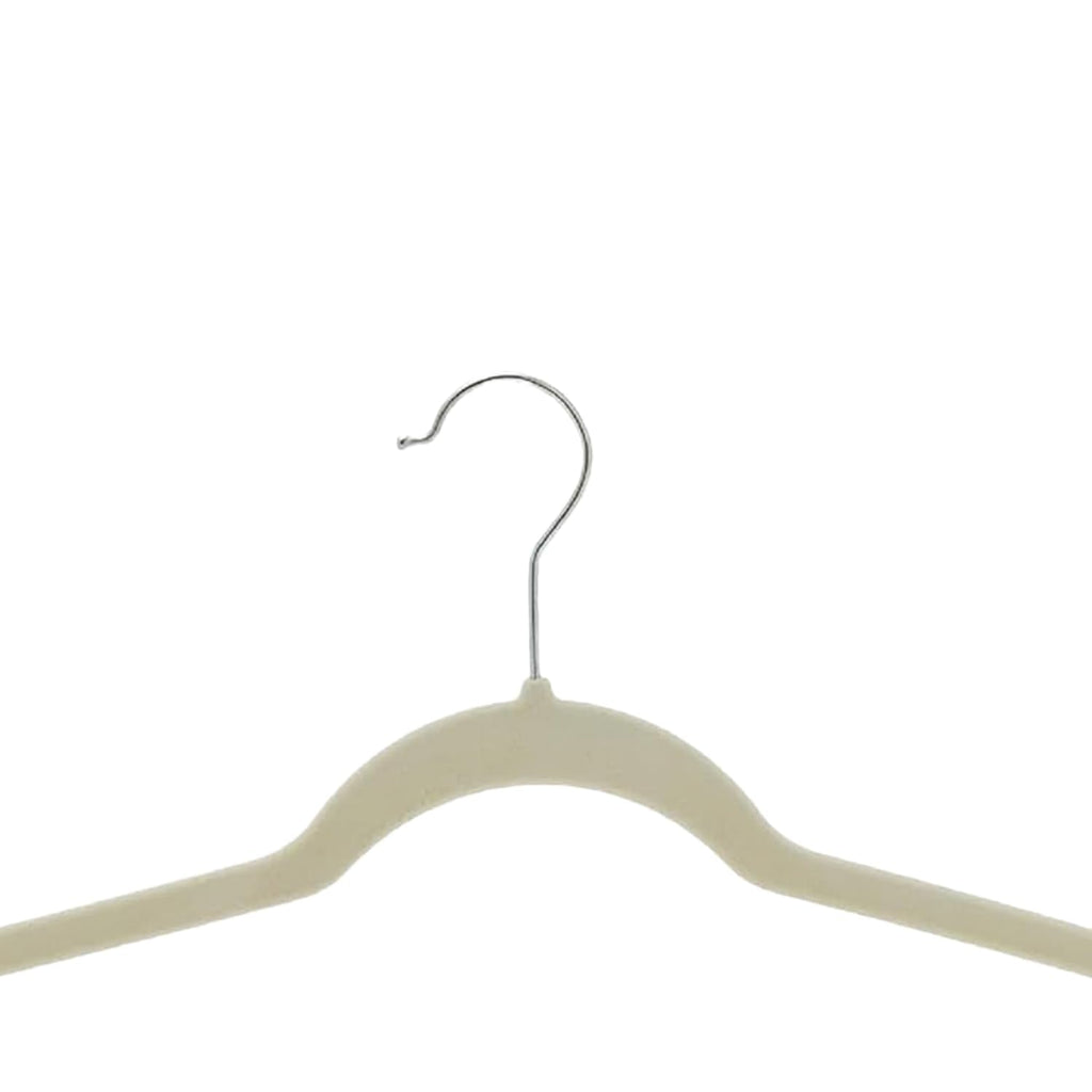 Amazon Basics Slim Velvet Non-Slip Space Saving Suit Clothes Hangers, Sturdy Construction, Navy Blue/Rose Gold, 50-Pack