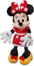 Disney Store Official Minnie Mouse Red Dress Medium Soft Toy for Kids, Cuddly Character with Fuzzy Texture and Embroidered Details, Disney Plushy Suitable for All Ages