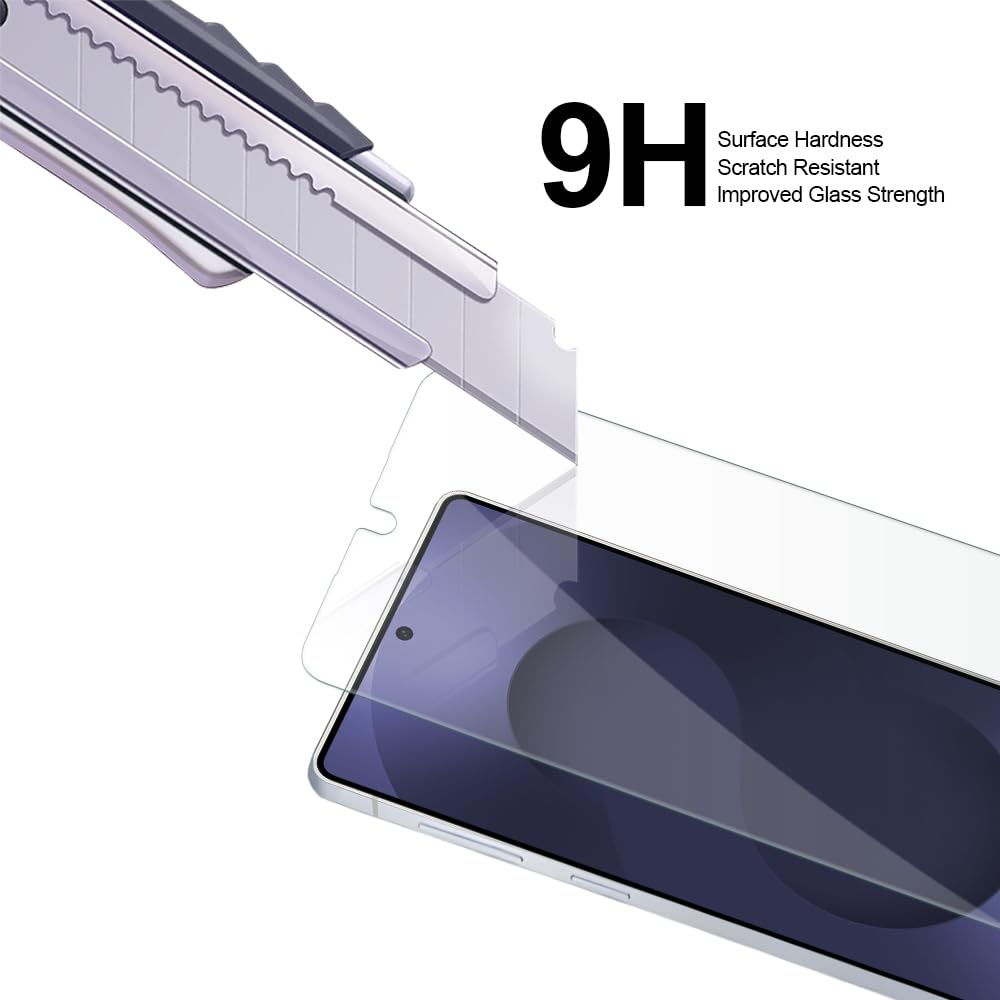 Supershieldz (3 Pack) Designed for Samsung (Galaxy S24 Ultra) Tempered Glass Screen Protector, Anti Scratch, Bubble Free