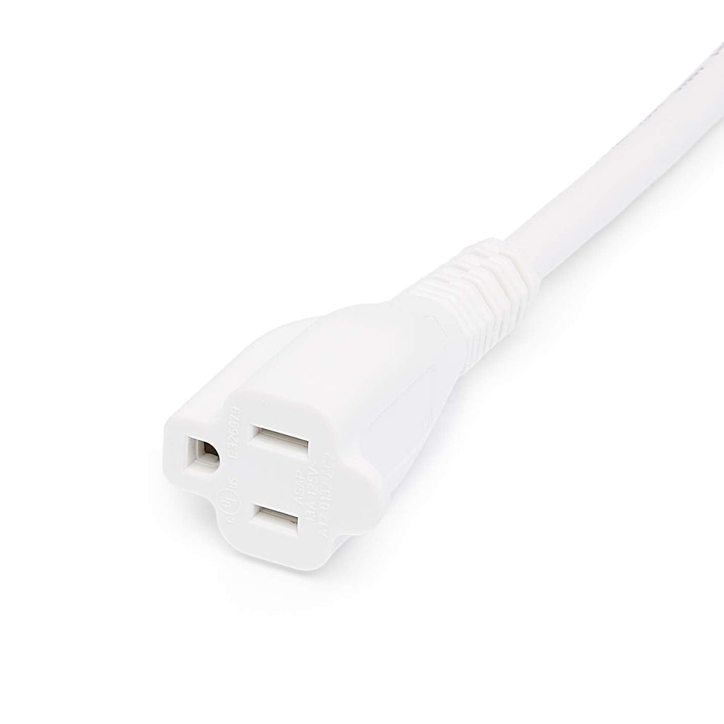 Amazon Basics Extension Cord, 3 Prong Outlet Extender, Indoor Power Cord, 13 Amps, 125V, 6 Ft, Black