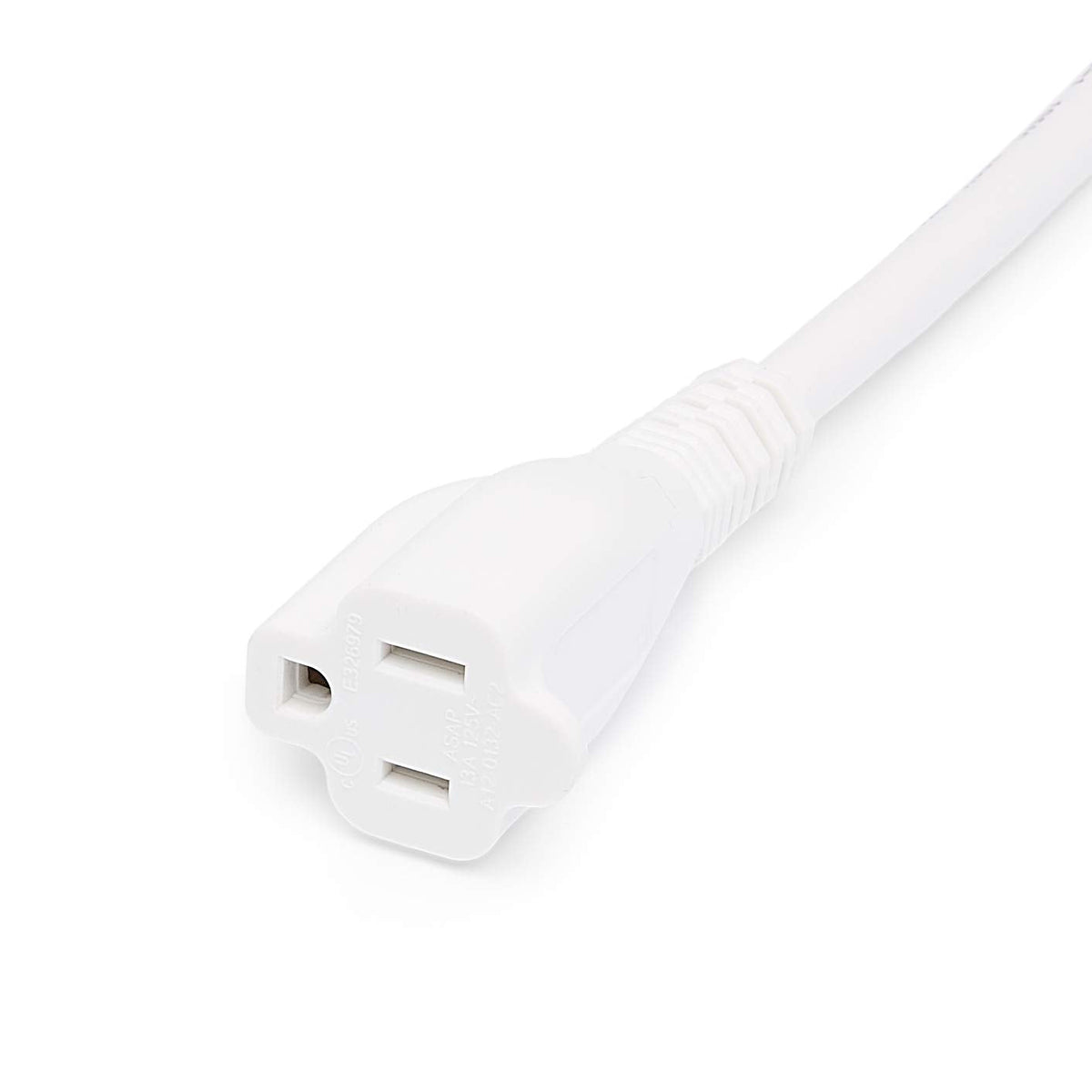 Amazon Basics Extension Cord, 3 Prong Outlet Extender, Indoor Power Cord, 13 Amps, 125V, 6 Ft, Black