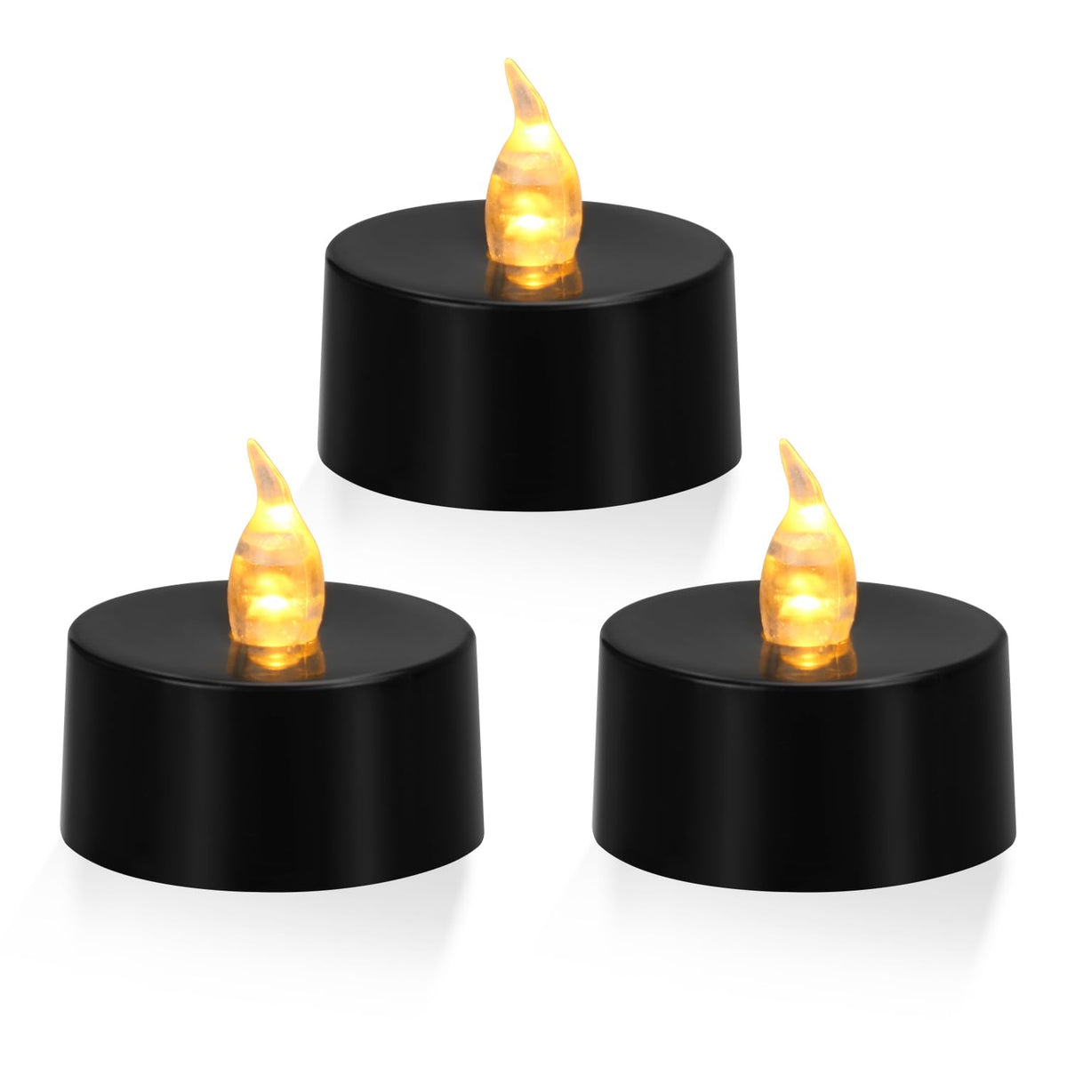 KOABY 12/24/50/100/200/400 Pack LED Tea Lights