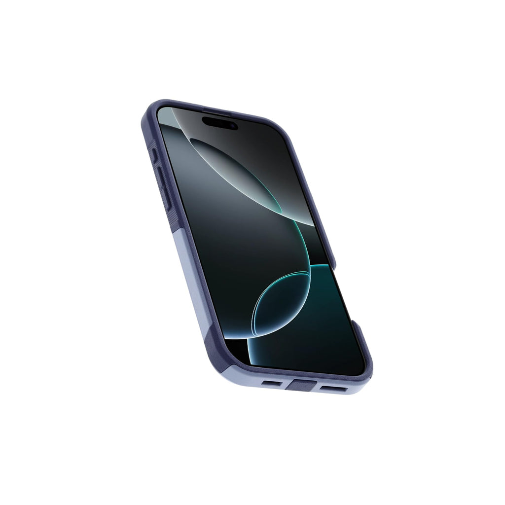 OtterBox iPhone 16 Commuter Series Case - Baby Blue Jeans, Thin & Protective iPhone Case, Dual-Layer, Impact Absorbing iPhone Case