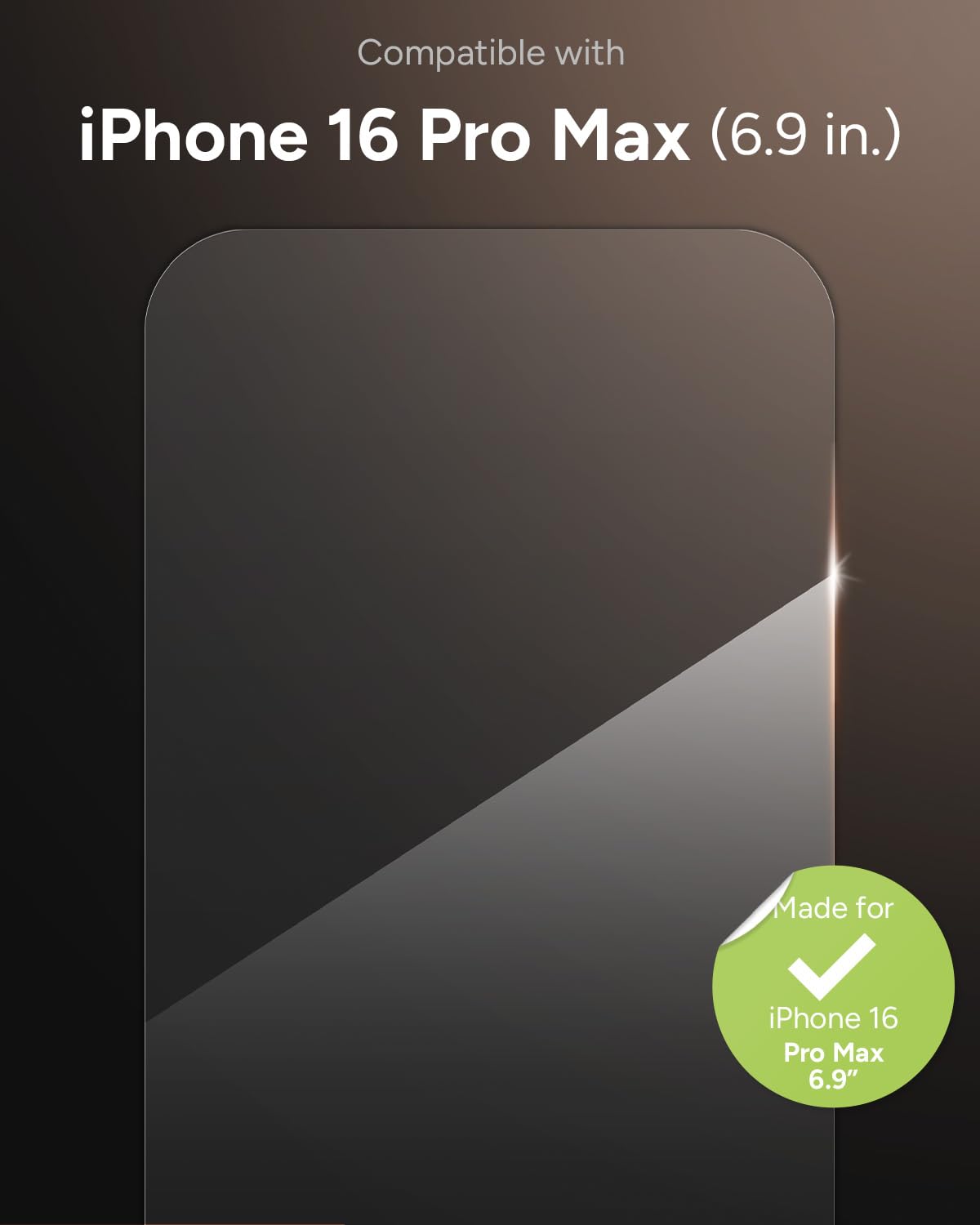 ZAGG Glass Elite Screen Protector for Apple iPhone 11 Pro Max and Xs Max