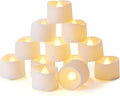 Homemory 12-Pack Battery Tea Lights with Timer Built in, Auto-On 6H Daily