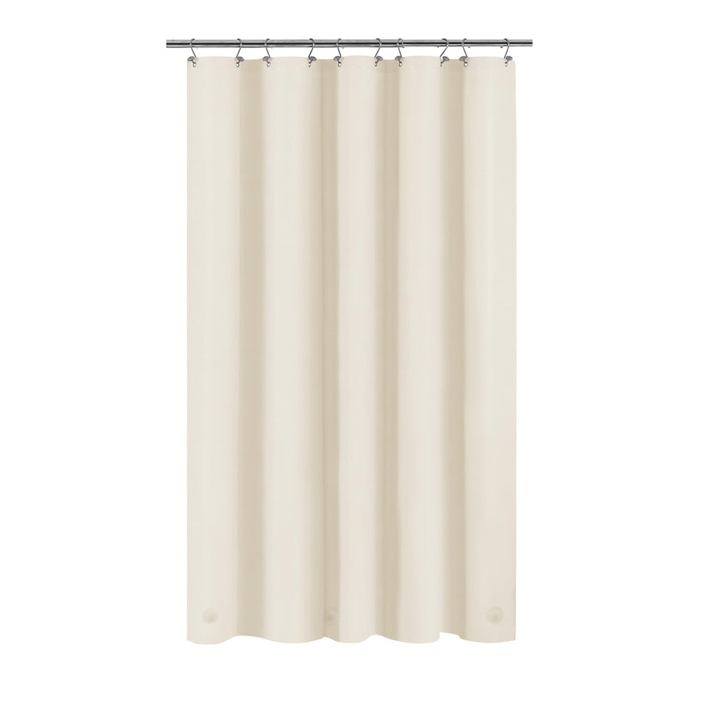 Barossa Design Oeko-tex Certified Shower Curtain Liner Standard Size, Clear