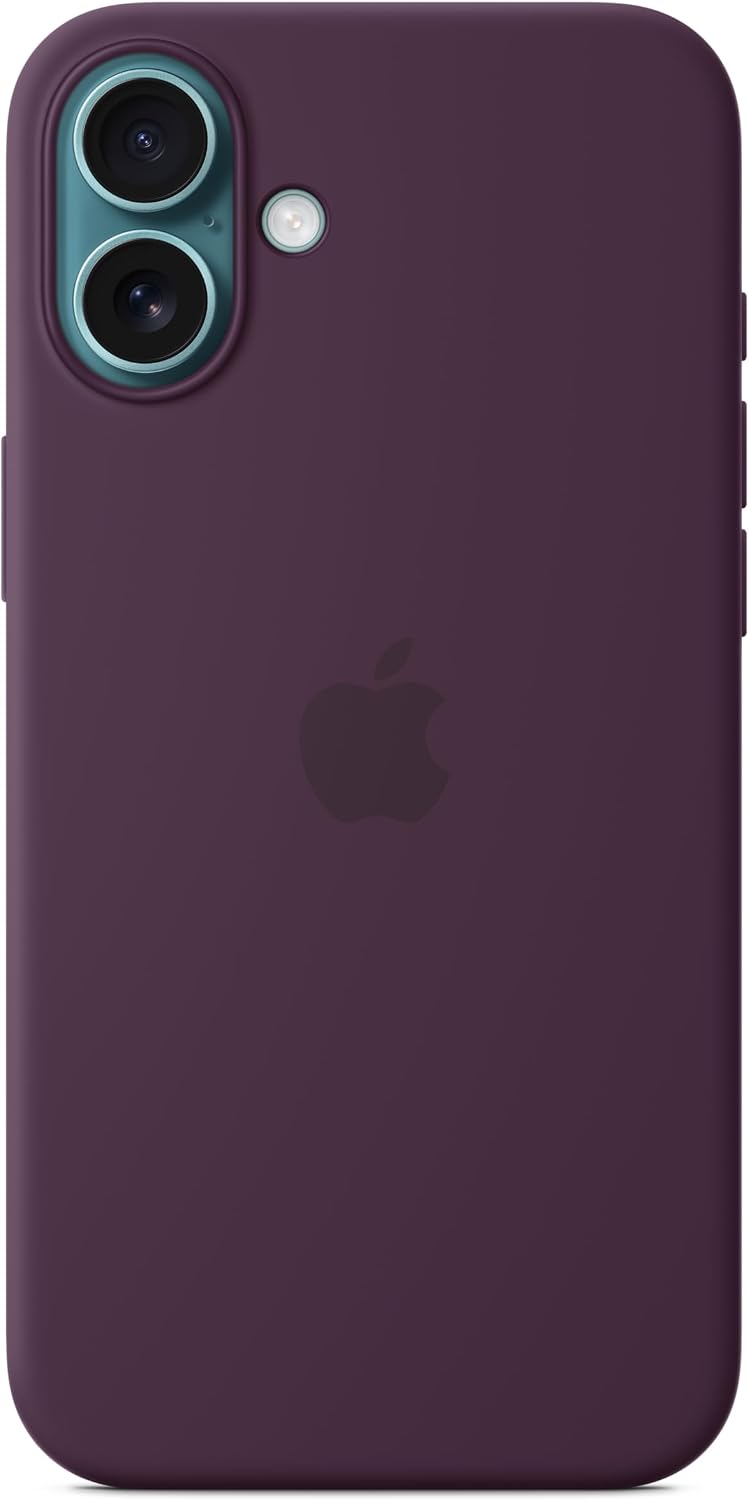 Apple iPhone 16 Pro Max Silicone Case with MagSafe and Camera Control: Lightweight Phone Case, Wireless Charging Compatible, Smooth Matte Finish, Black