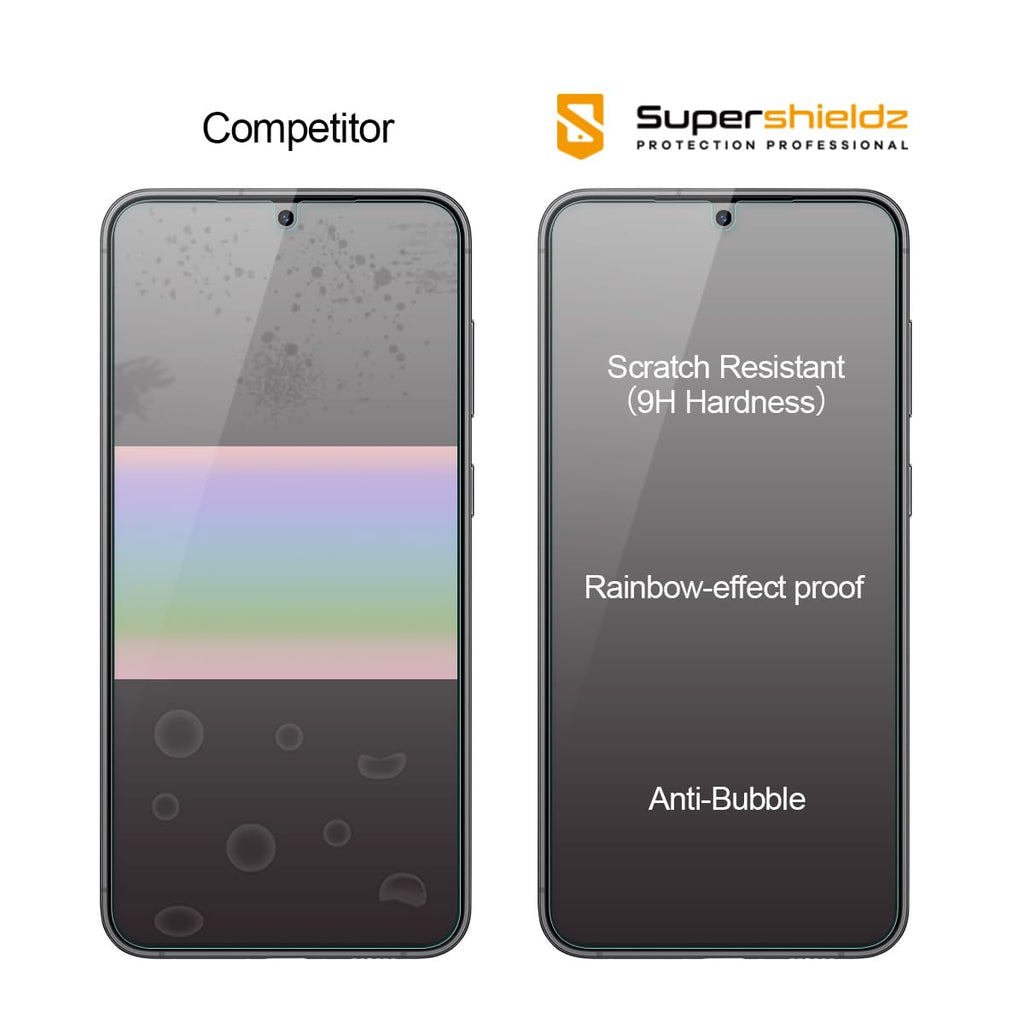 Supershieldz (3 Pack) Designed for Samsung (Galaxy S24 Ultra) Tempered Glass Screen Protector, Anti Scratch, Bubble Free