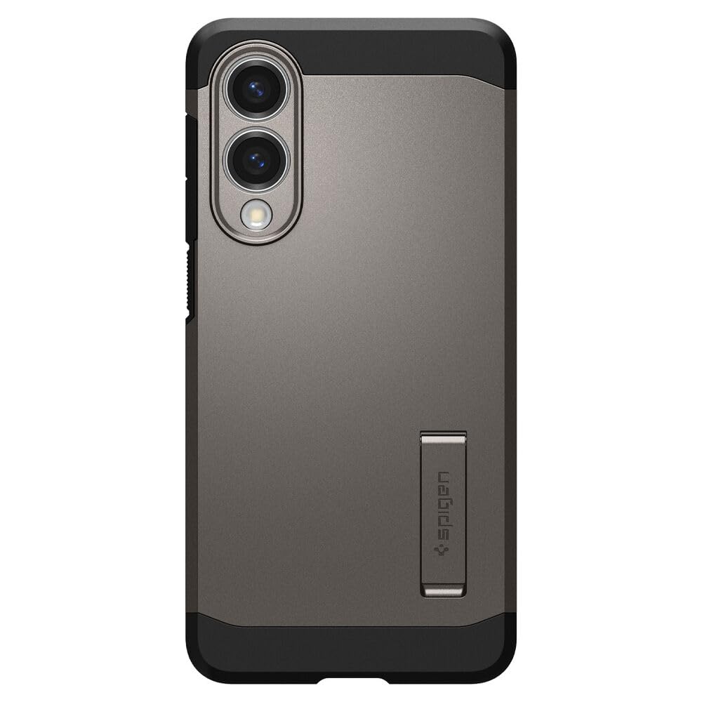 Spigen for Galaxy S25 Plus Case, Tough Armor MagFit [Kickstand] [Compatible with MagSafe] [Military-Grade Protection] - Black