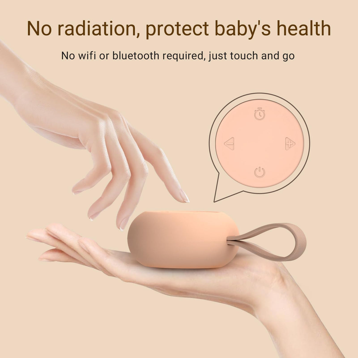 Portable Baby Sound Machine & Essentials for Babies & Kids-Blue