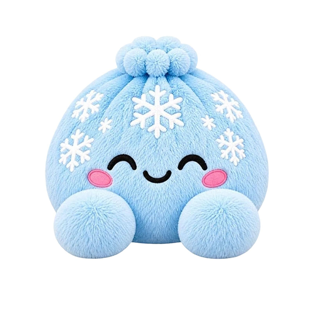 Plush Stuffed Dumpling Squishies, 3.94" Big Rainbow Squishes with Steamer