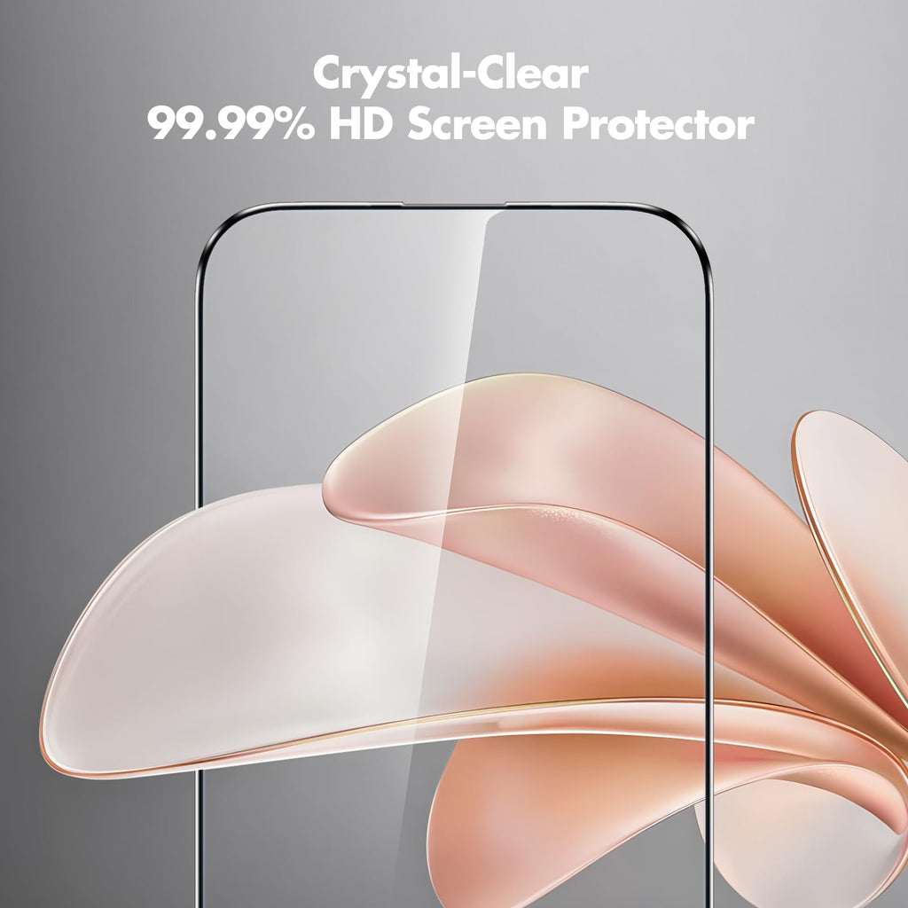 UNBREAKcable 3-Pack Screen Protector for iPhone 16 Pro Max, Full Coverage