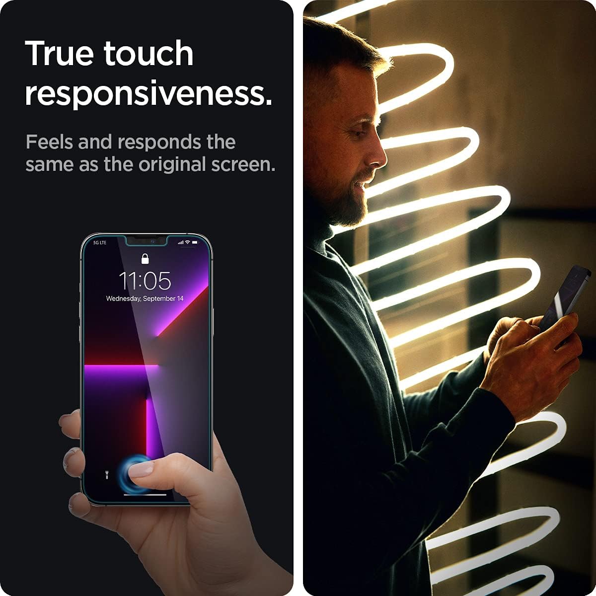 Spigen Privacy Screen Protector for iPhone 17 Pro Max, 16 Pro Max