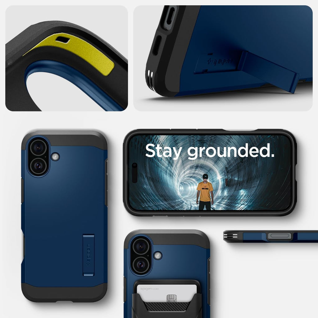 Spigen Tough Armor MagFit for iPhone 15 Pro Case, Metal Slate