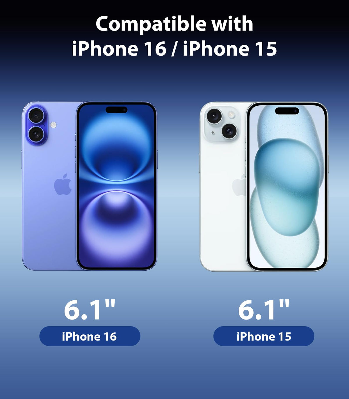 Mkeke Screen Protector for iPhone 17 Pro, 3 Pack 9H+ Tempered Glass