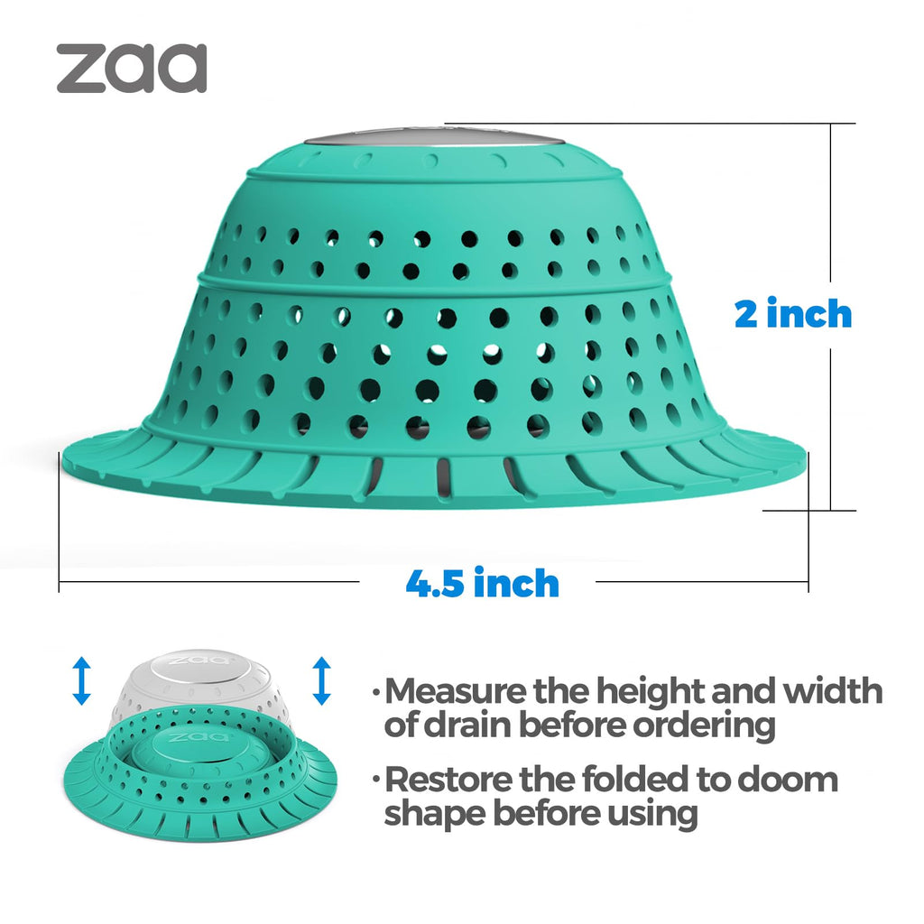 zaa Shower Drain Hair Catcher Bathtub Drain Strainer Sink Drain Protector