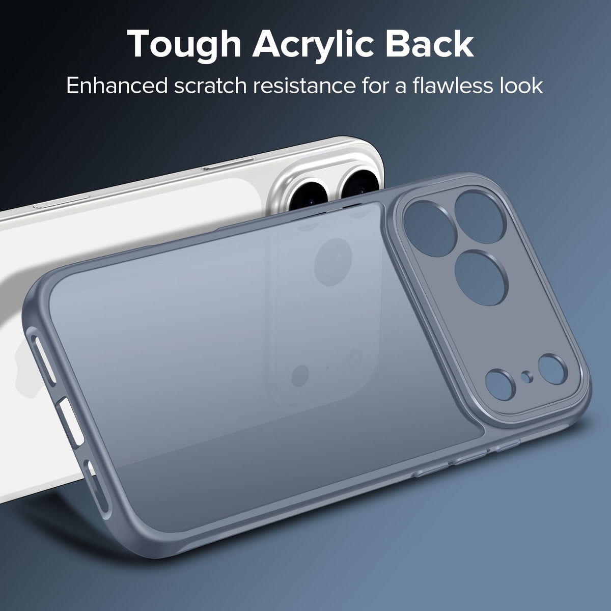 ivoler 3-in-1 Case for iPhone 16 Plus 6.7 inch, Clear