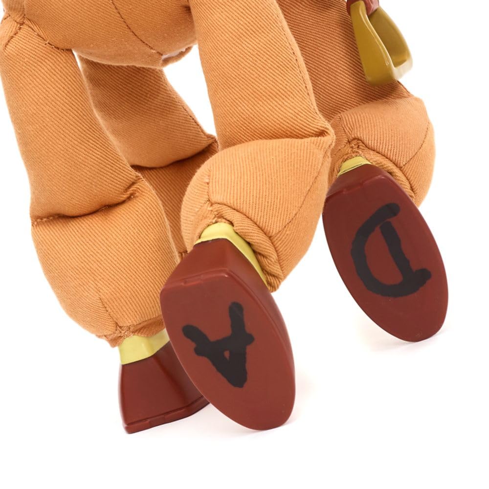 Disney Store Official Sheriff Woody Talking Action Figure from Toy Story, Features Sounds and Phrases from the Movies, Interacts with Other Figures and Toys