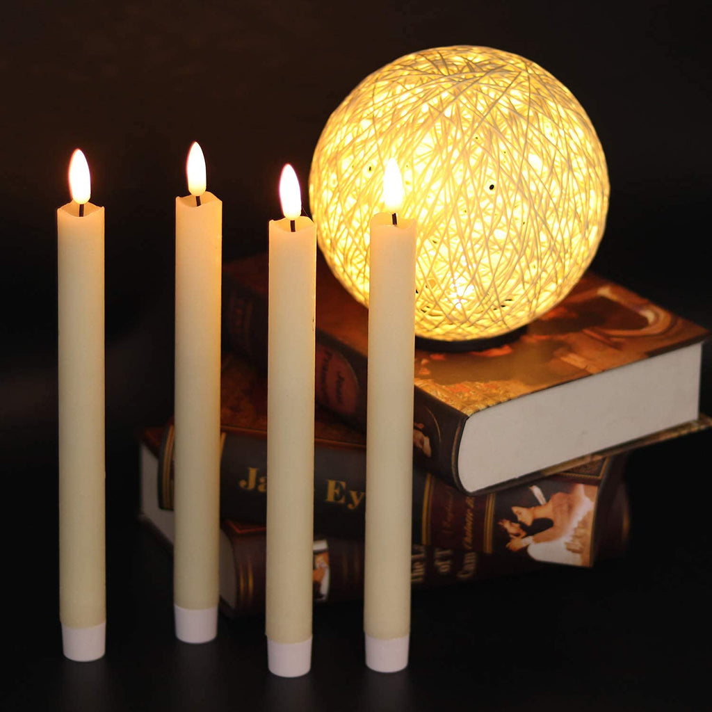 GenSwin 10.8" Flameless Floating Candles Wand Halloween Decorations