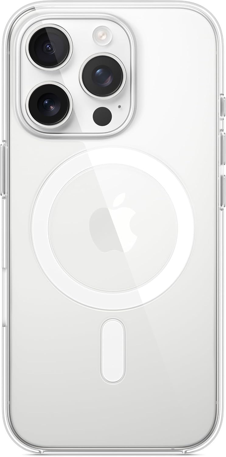 Apple iPhone 16 Pro Max Silicone Case with MagSafe and Camera Control: Lightweight Phone Case, Wireless Charging Compatible, Smooth Matte Finish, Black