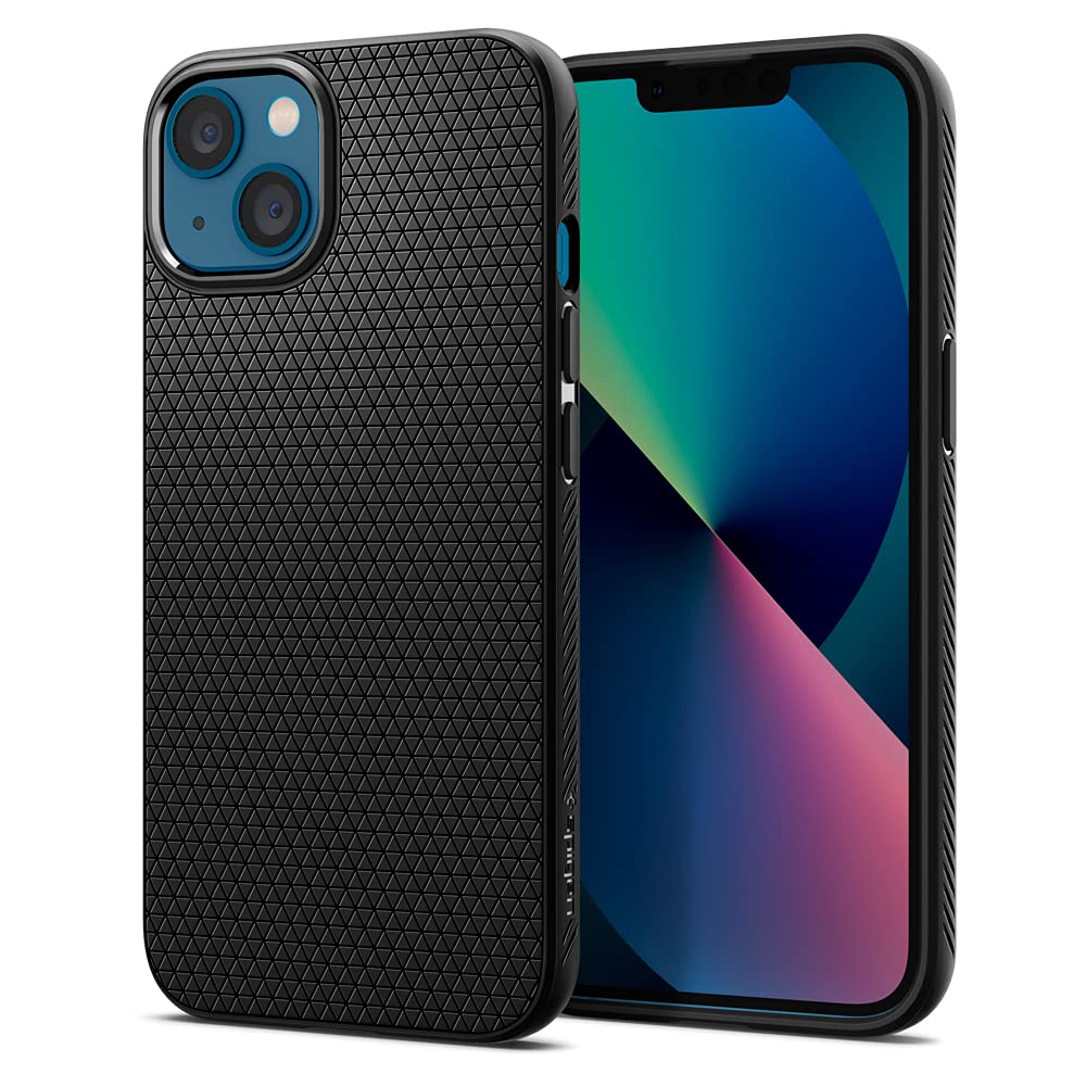 Spigen Liquid Air Designed for iPhone 13 Pro Max Case (2021) - Matte Black