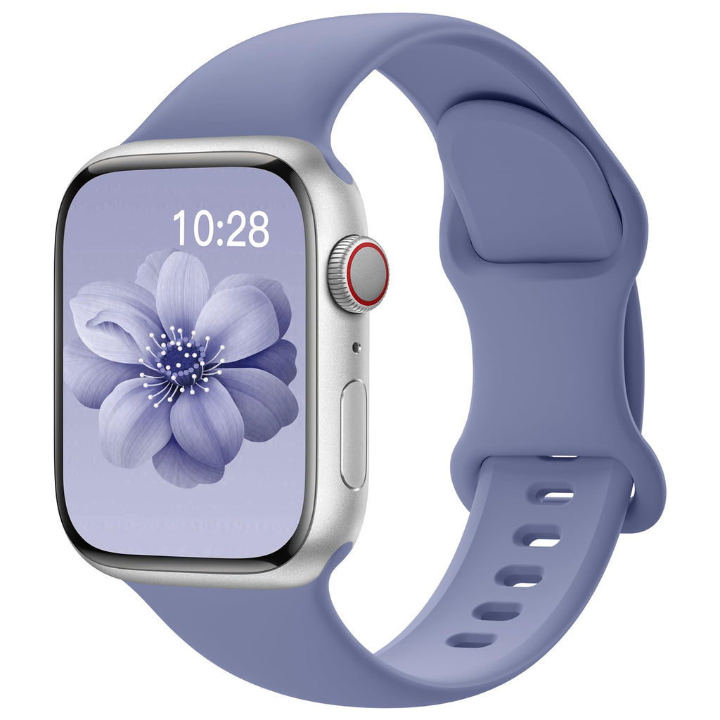 Sport Silicone Band Compatible with Apple Watch Bands for Women Men