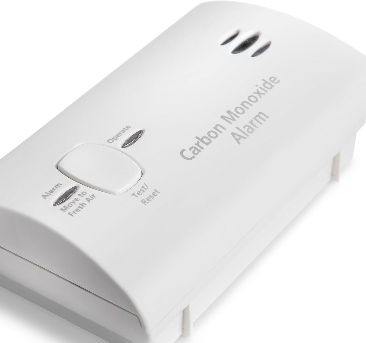 Kidde Carbon Monoxide Detector, AA Battery Powered, Portable for Travel or Home, 85 dB Alarm, LED Status Indicators, 3rd Edition