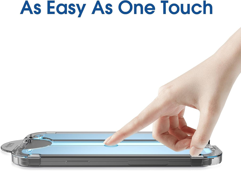amFilm OneTouch for iPhone 17e / iPhone 16e Screen Protector Tempered Glass