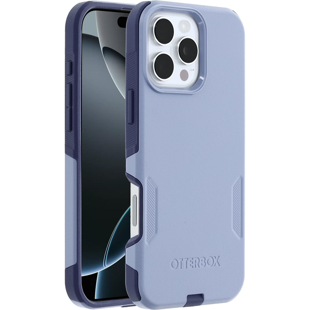 OtterBox iPhone 16 Commuter Series Case - Baby Blue Jeans, Thin & Protective iPhone Case, Dual-Layer, Impact Absorbing iPhone Case