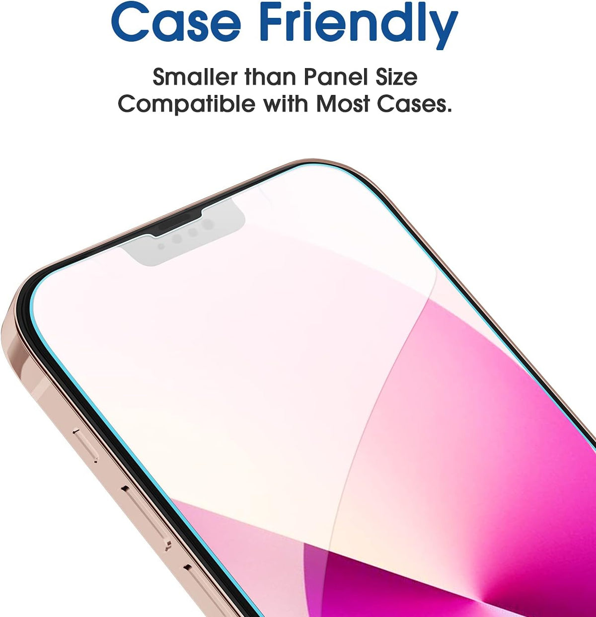 amFilm OneTouch for iPhone 17e / iPhone 16e Screen Protector Tempered Glass
