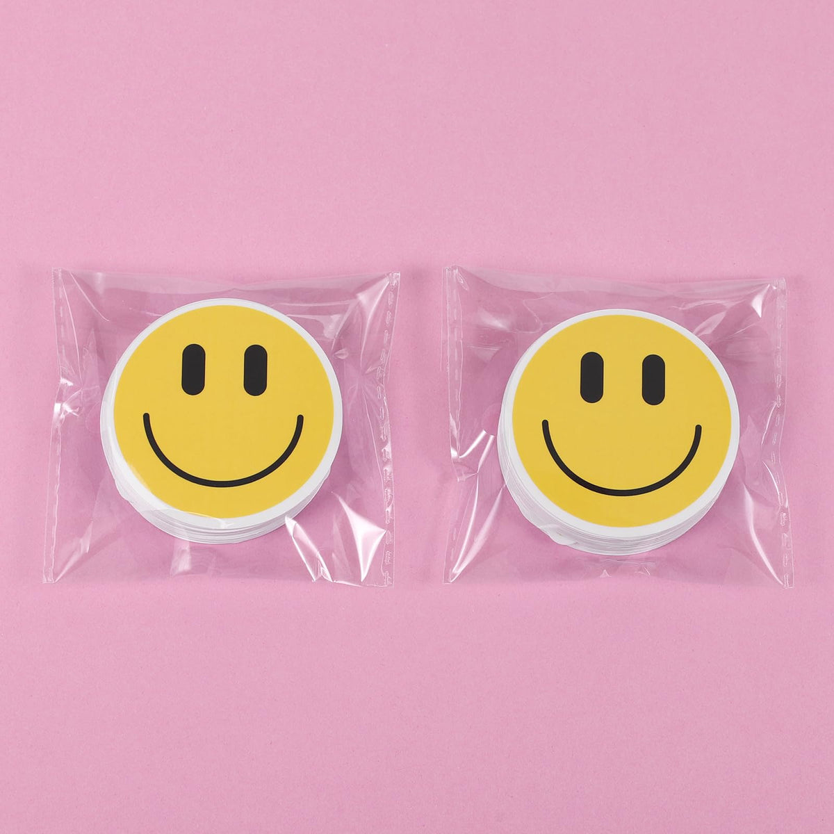 100PCS Smile Neon Stickers