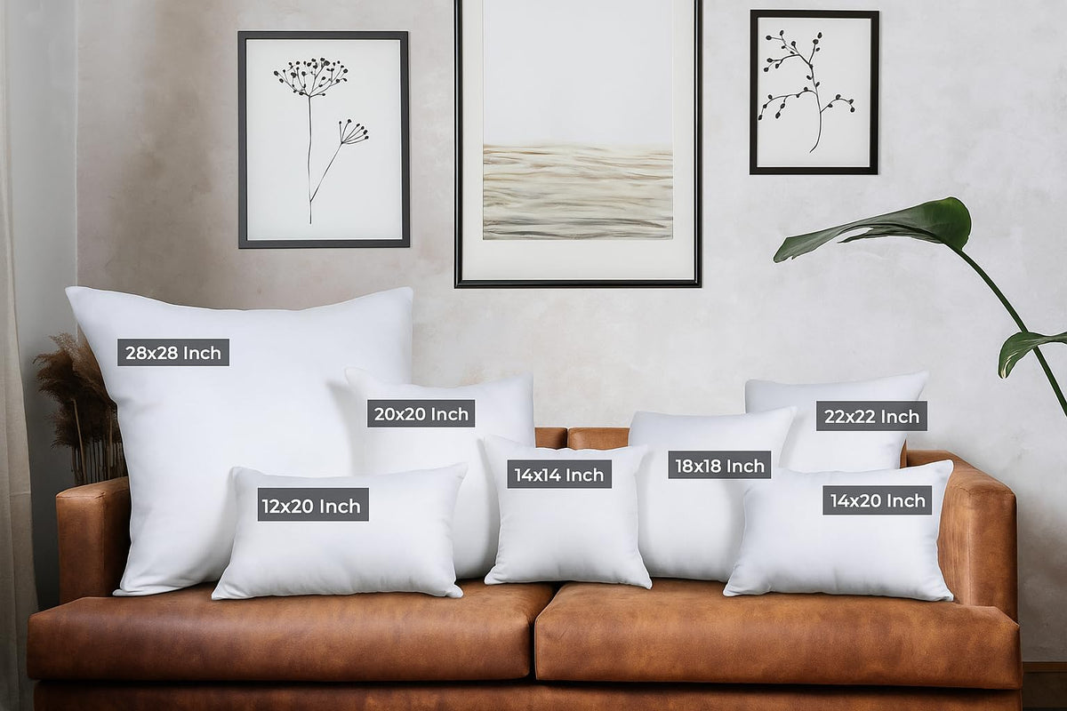 Utopia Bedding Throw Pillows, 12x20 Pillow Inserts, Pack of 1, White