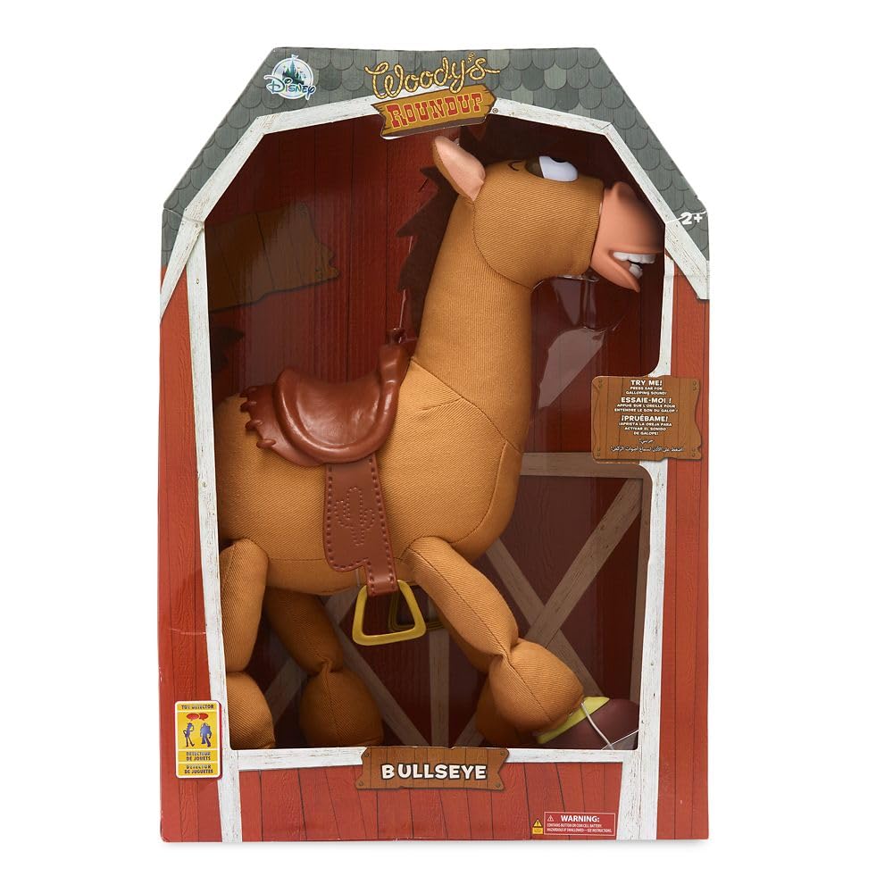 Disney Store Official Sheriff Woody Talking Action Figure from Toy Story, Features Sounds and Phrases from the Movies, Interacts with Other Figures and Toys