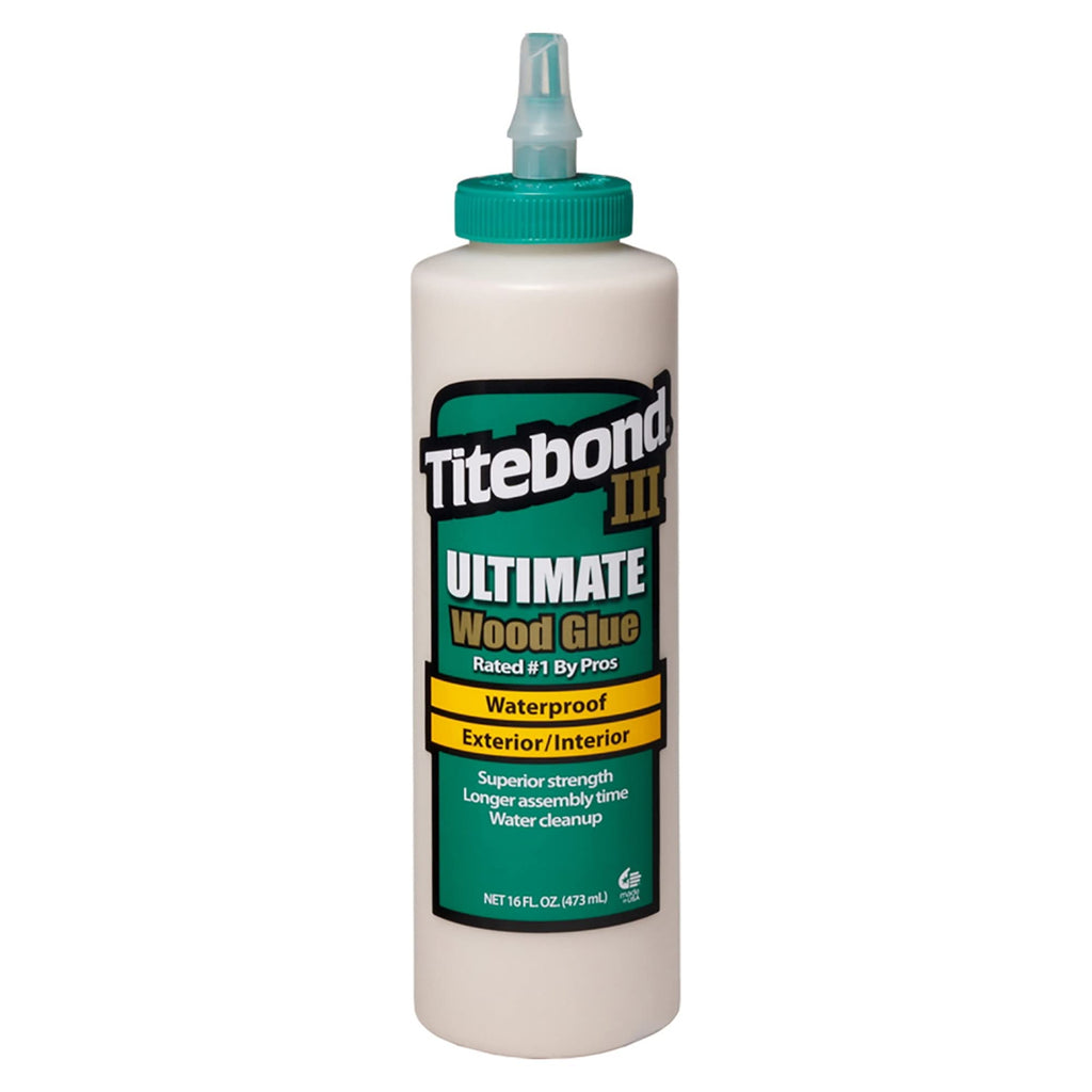 Titebond III Ultimate Wood Glue 4 Oz. – Woodworking Adhesive, Waterproof – 1412