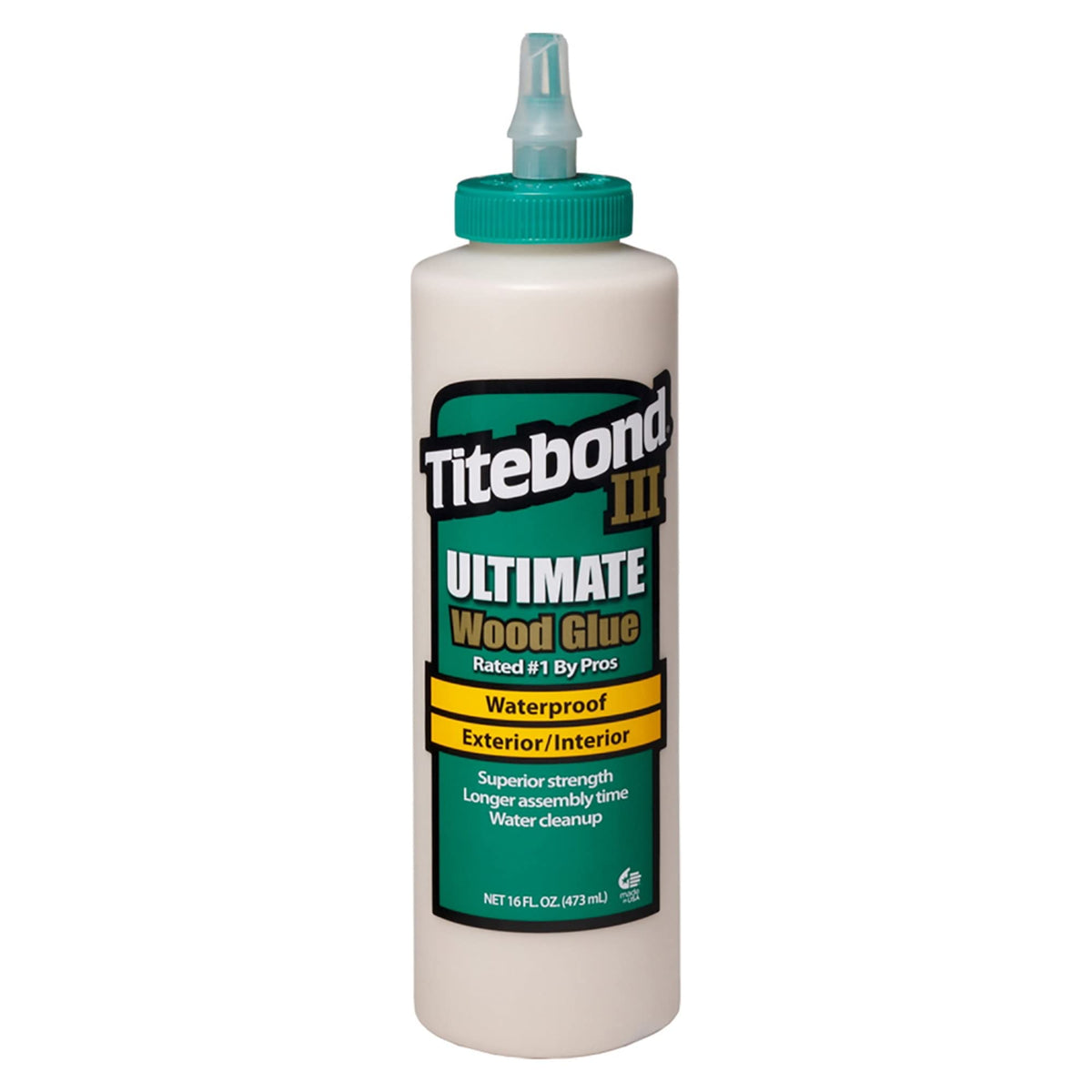 Titebond III Ultimate Wood Glue 4 Oz. – Woodworking Adhesive, Waterproof – 1412