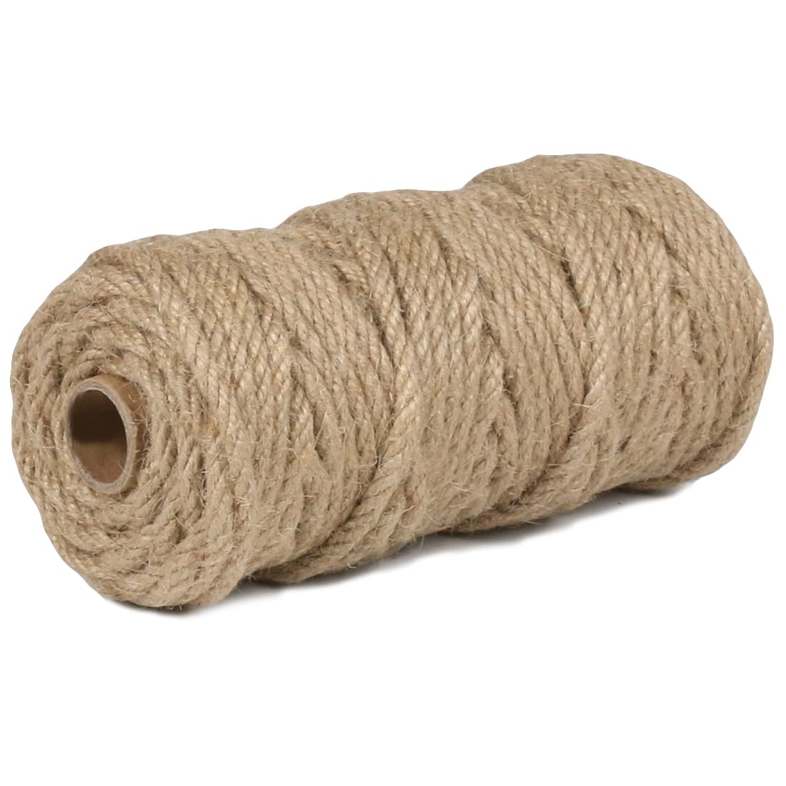 PerkHomy 1100FT Jute Twine String 2mm 3ply Natural Thin Twine for Craft Gardening Gift Wrapping Packing Material Wedding Christmas Decoration Bulk