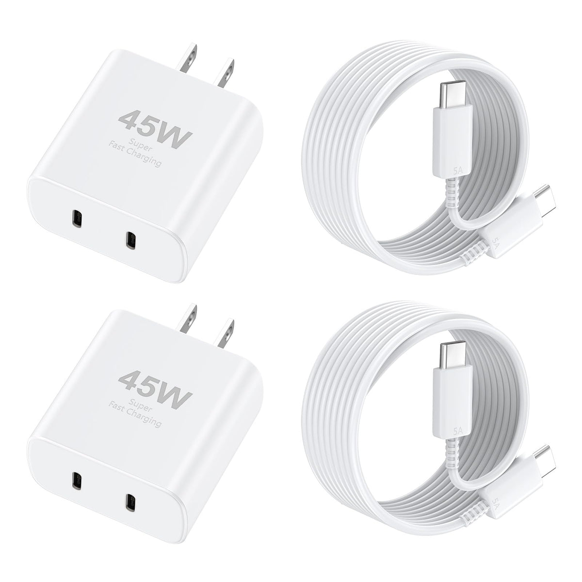iPhone 18 17 Pro Max Charger Fast Charging 45W USBC iPhone Duo Fast Charger
