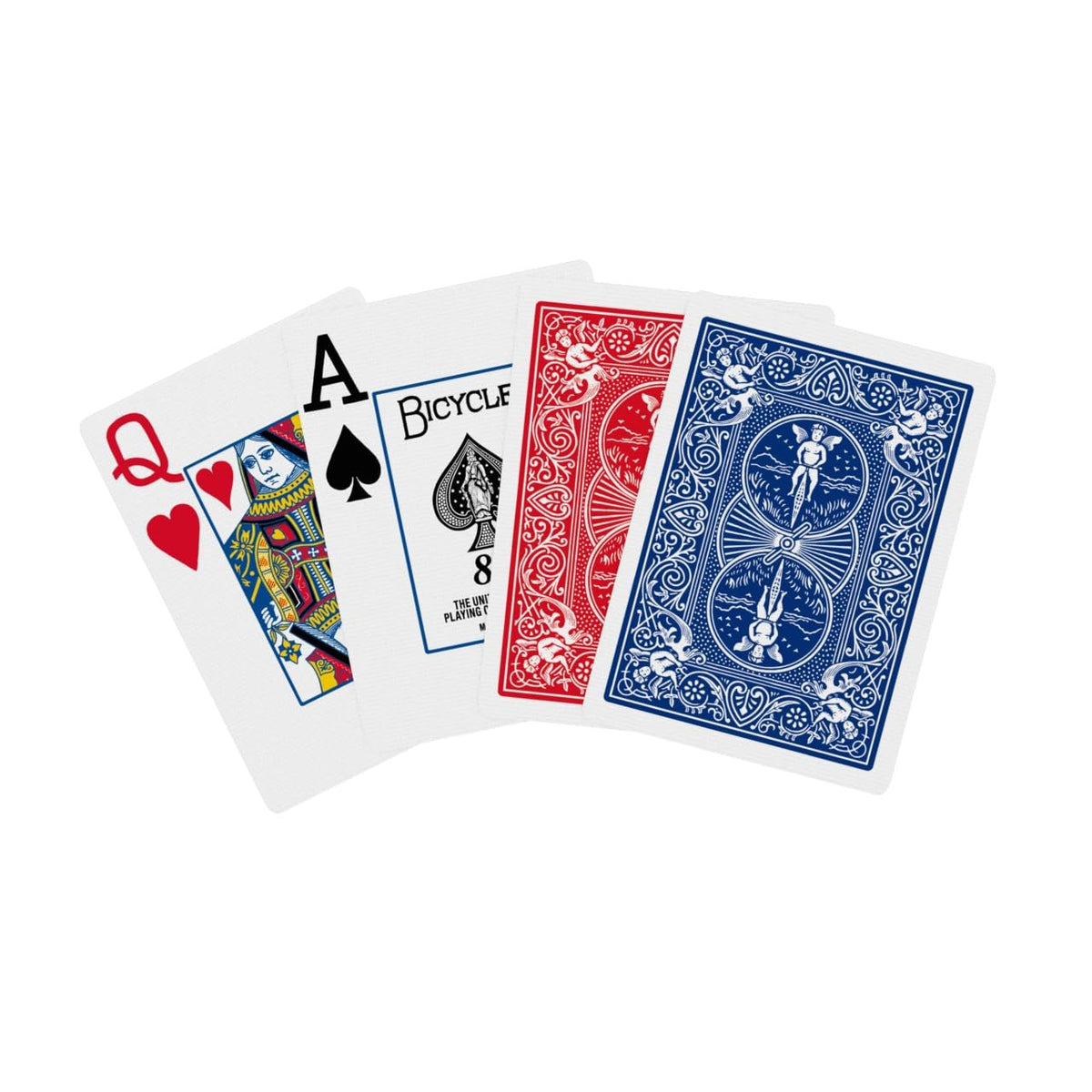 Bicycle Playing Cards 2 Pack Standard Poker Size Red and Blue