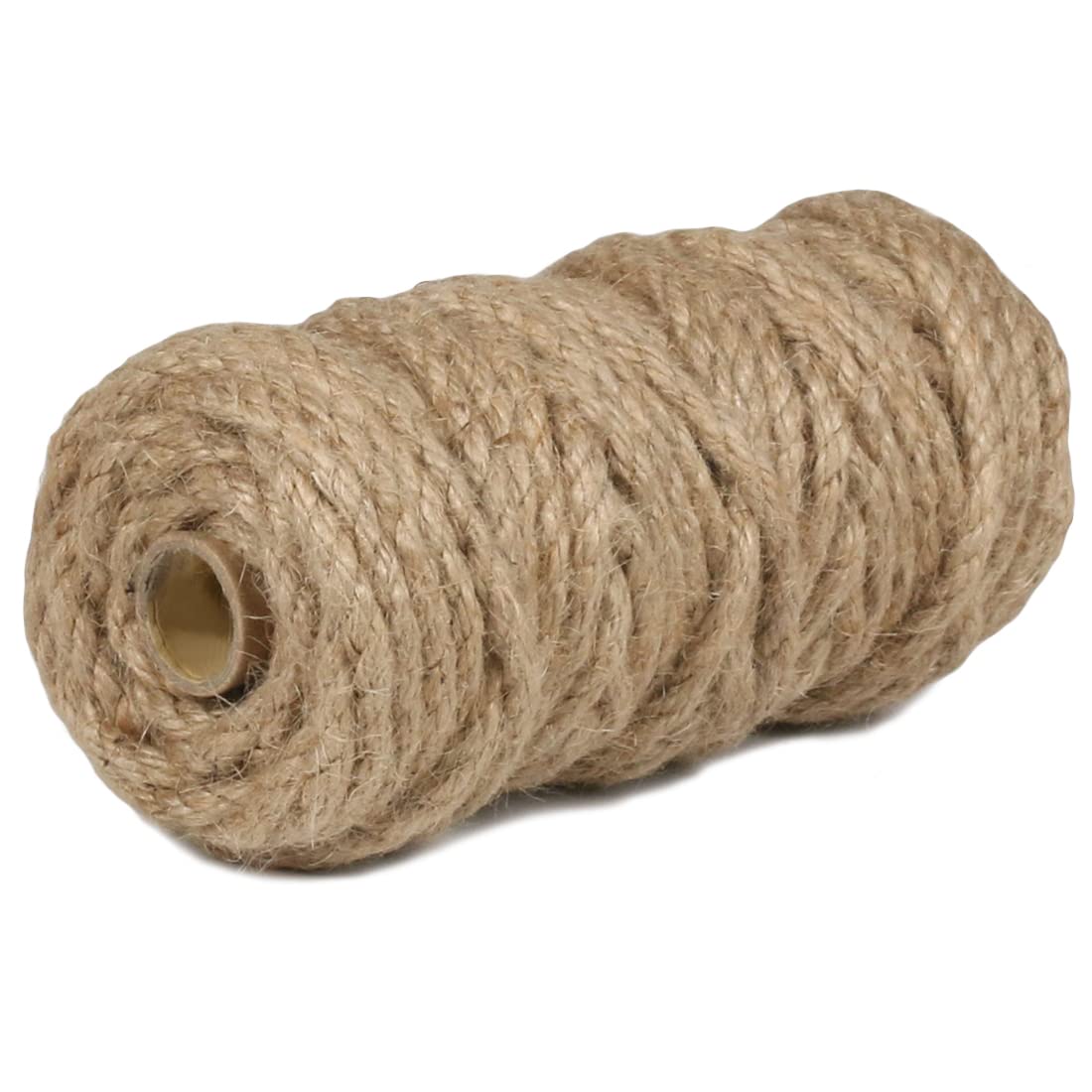 PerkHomy 1100FT Jute Twine String 2mm 3ply Natural Thin Twine for Craft Gardening Gift Wrapping Packing Material Wedding Christmas Decoration Bulk