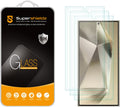 Supershieldz (3 Pack) Designed for Samsung (Galaxy S24 Ultra) Tempered Glass Screen Protector, Anti Scratch, Bubble Free