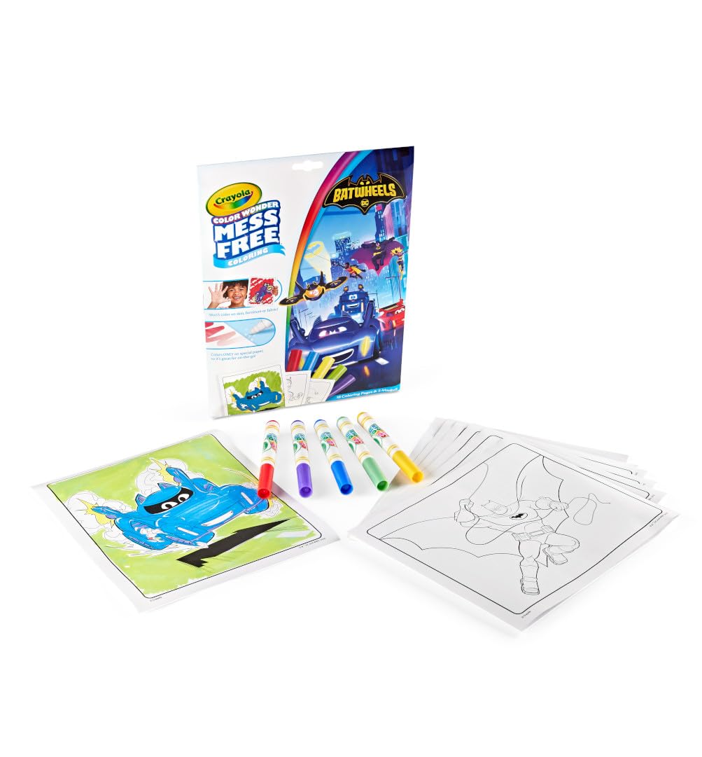 Crayola Color Wonder Mess Free Coloring Activity Set (30+ Pcs)