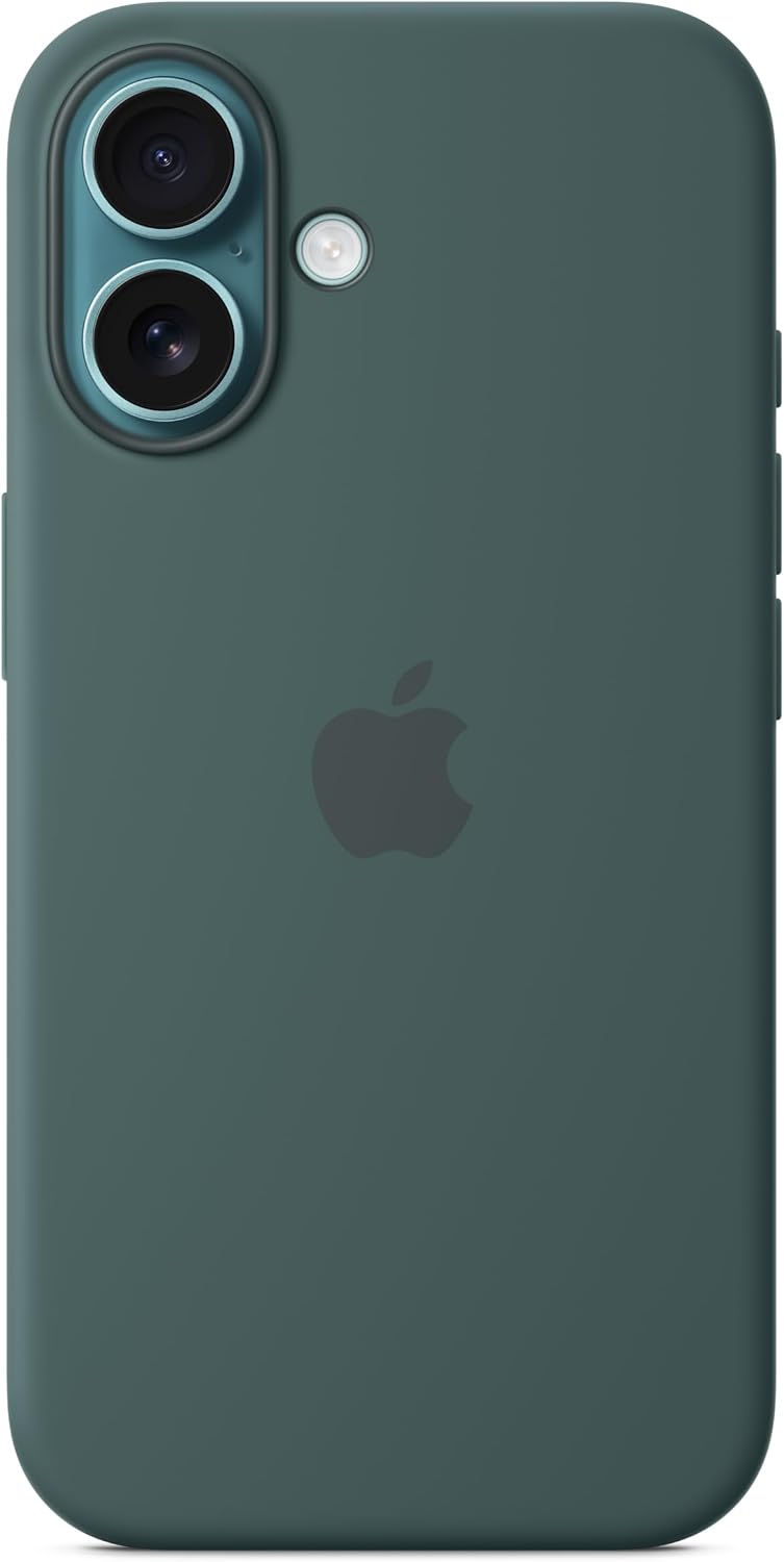 Apple iPhone 16 Pro Max Silicone Case with MagSafe and Camera Control: Lightweight Phone Case, Wireless Charging Compatible, Smooth Matte Finish, Black