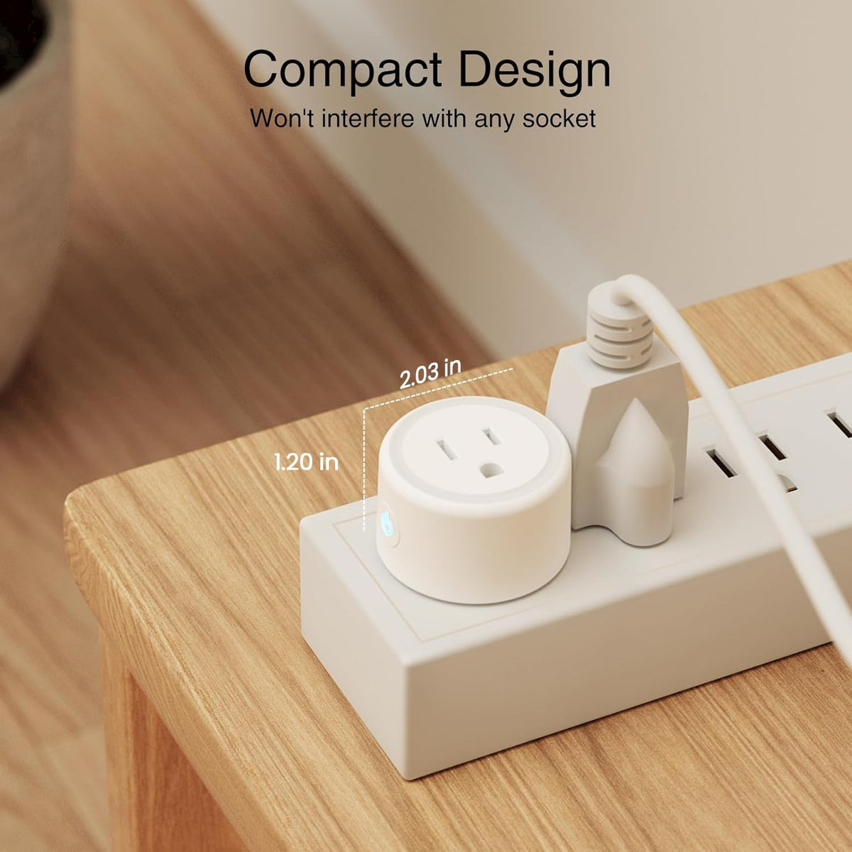 GHome Smart Plug, WiFi Smart Plugs that Work with Alexa and Google Home