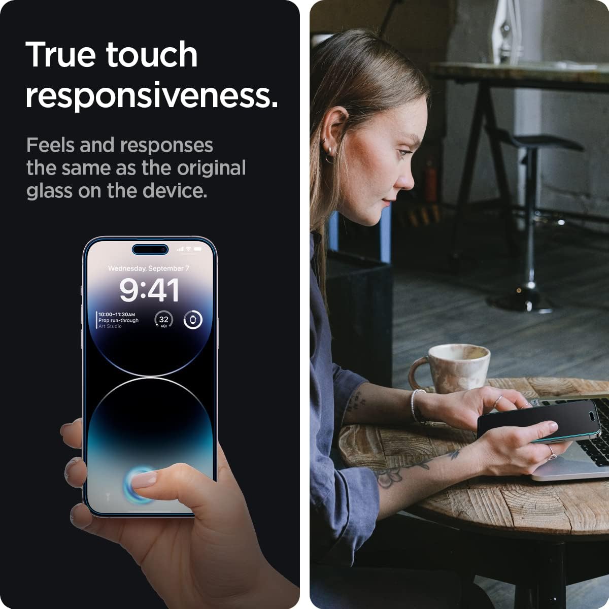 Spigen Privacy Screen Protector for iPhone 17 Pro Max, 16 Pro Max
