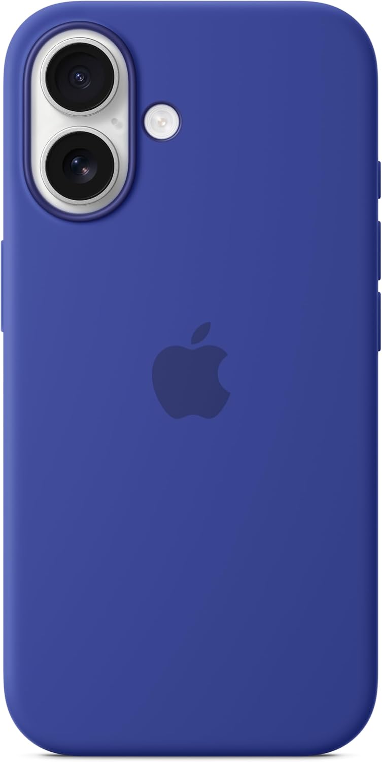 Apple iPhone 16 Pro Max Silicone Case with MagSafe and Camera Control: Lightweight Phone Case, Wireless Charging Compatible, Smooth Matte Finish, Black