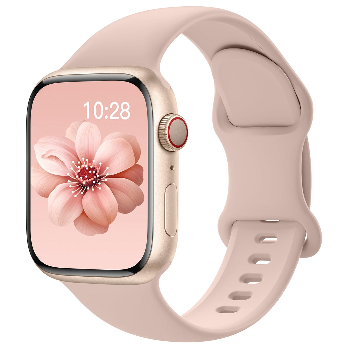 Sport Silicone Band Compatible with Apple Watch Bands for Women Men