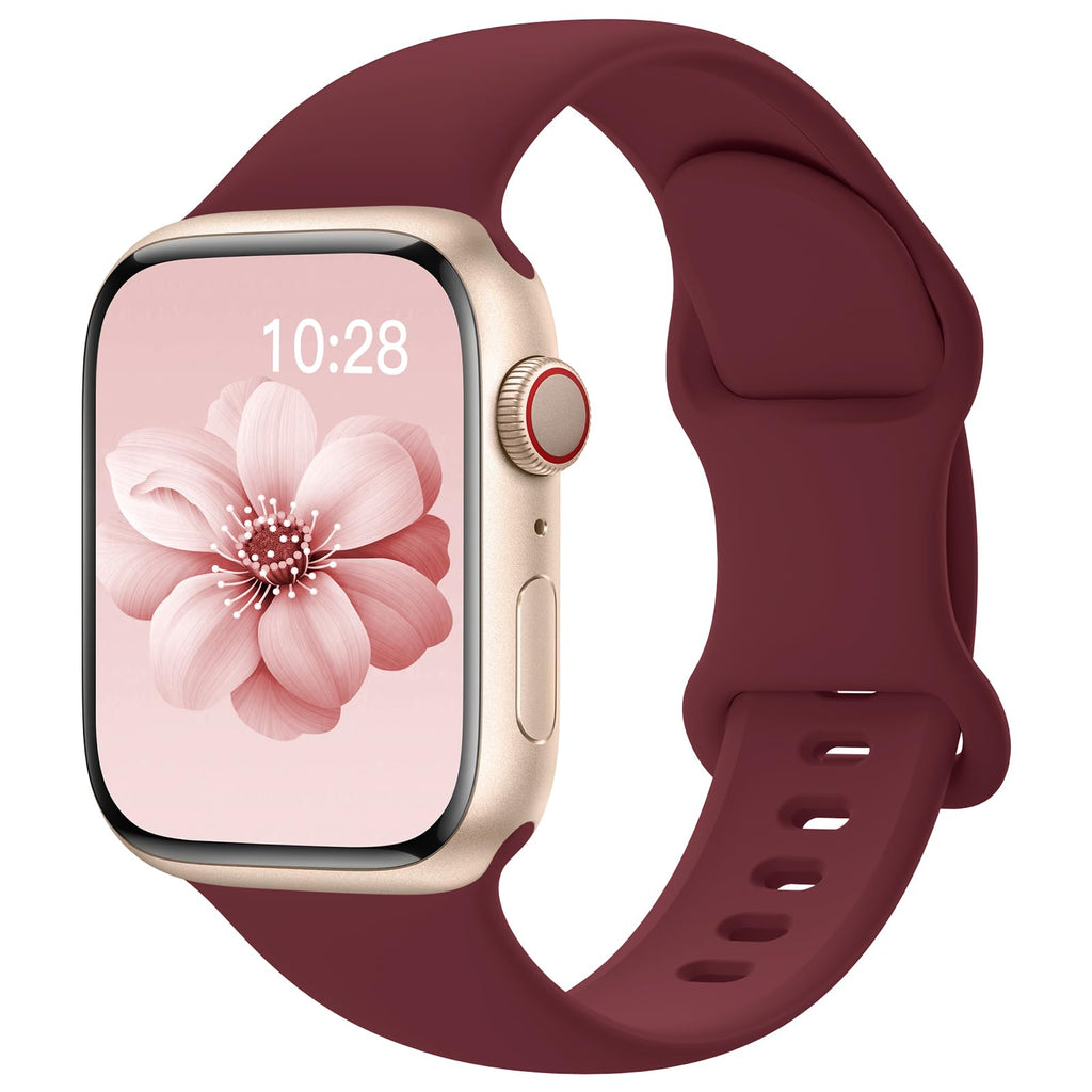 Sport Silicone Band Compatible with Apple Watch Bands for Women Men