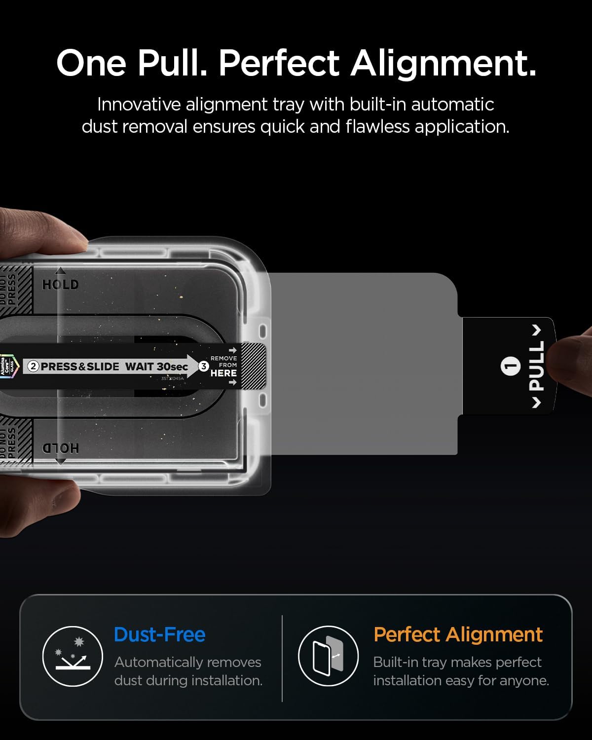 Spigen Privacy Screen Protector for iPhone 17 Pro Max, 16 Pro Max