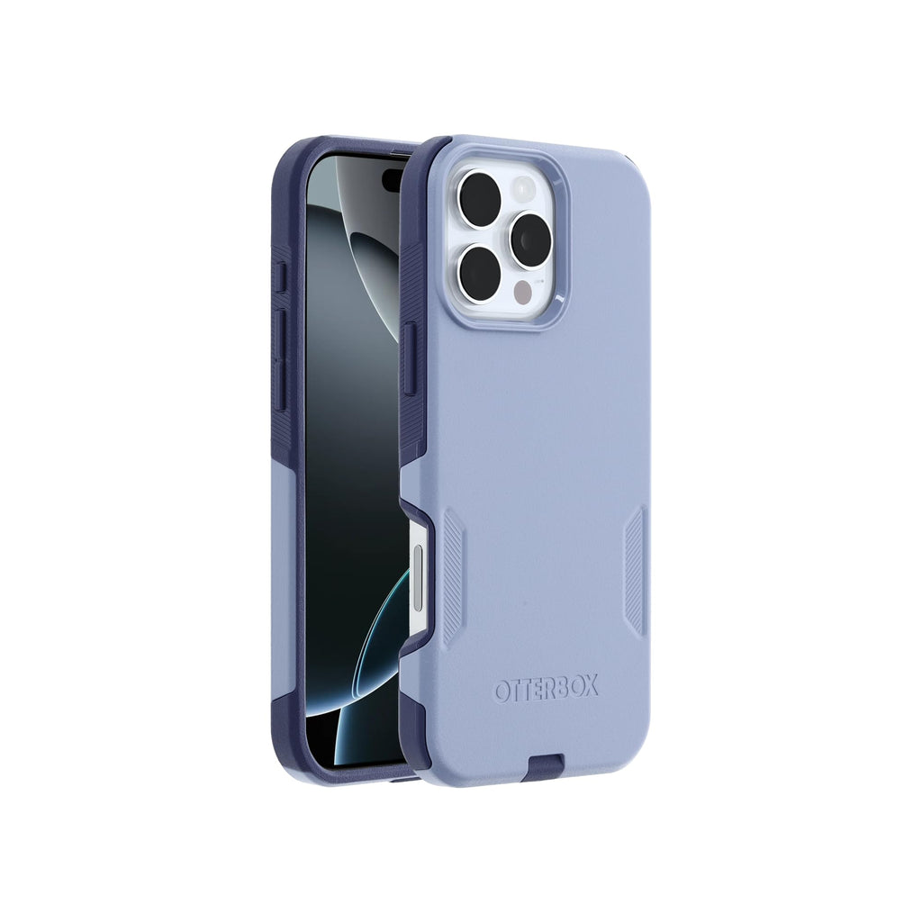 OtterBox iPhone 16 Commuter Series Case - Baby Blue Jeans, Thin & Protective iPhone Case, Dual-Layer, Impact Absorbing iPhone Case