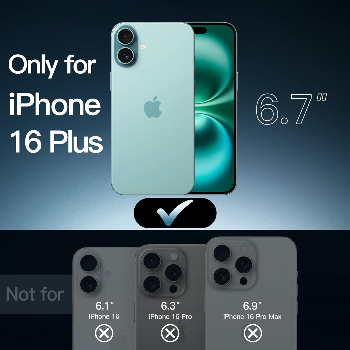 JETech Case for iPhone 16 Pro, Anti-Yellowing, Natural Titanium
